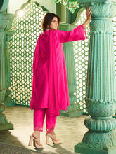 Pink Embroidered Kurta Set